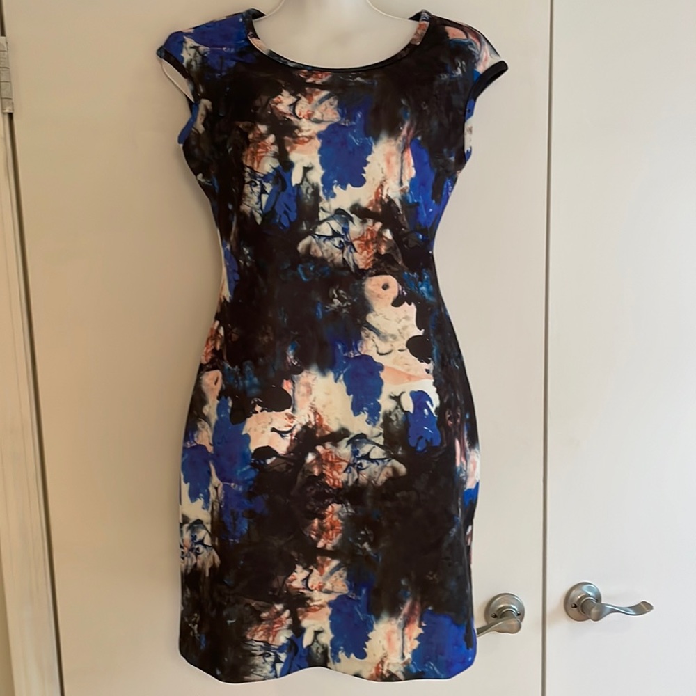 NWOT Floral Smoke Bodycon Dress